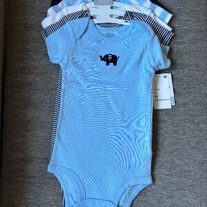 Carter's Baby 'The Original Bodysuit' Short Sleeve Boys 5 pack Size 12 Months